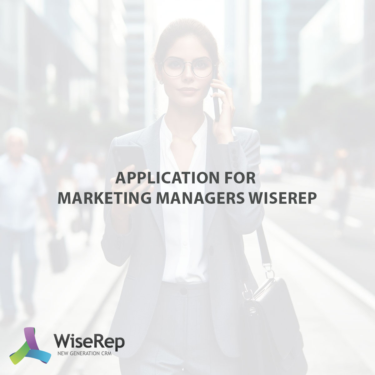 Application for marketing managers WiseRep
