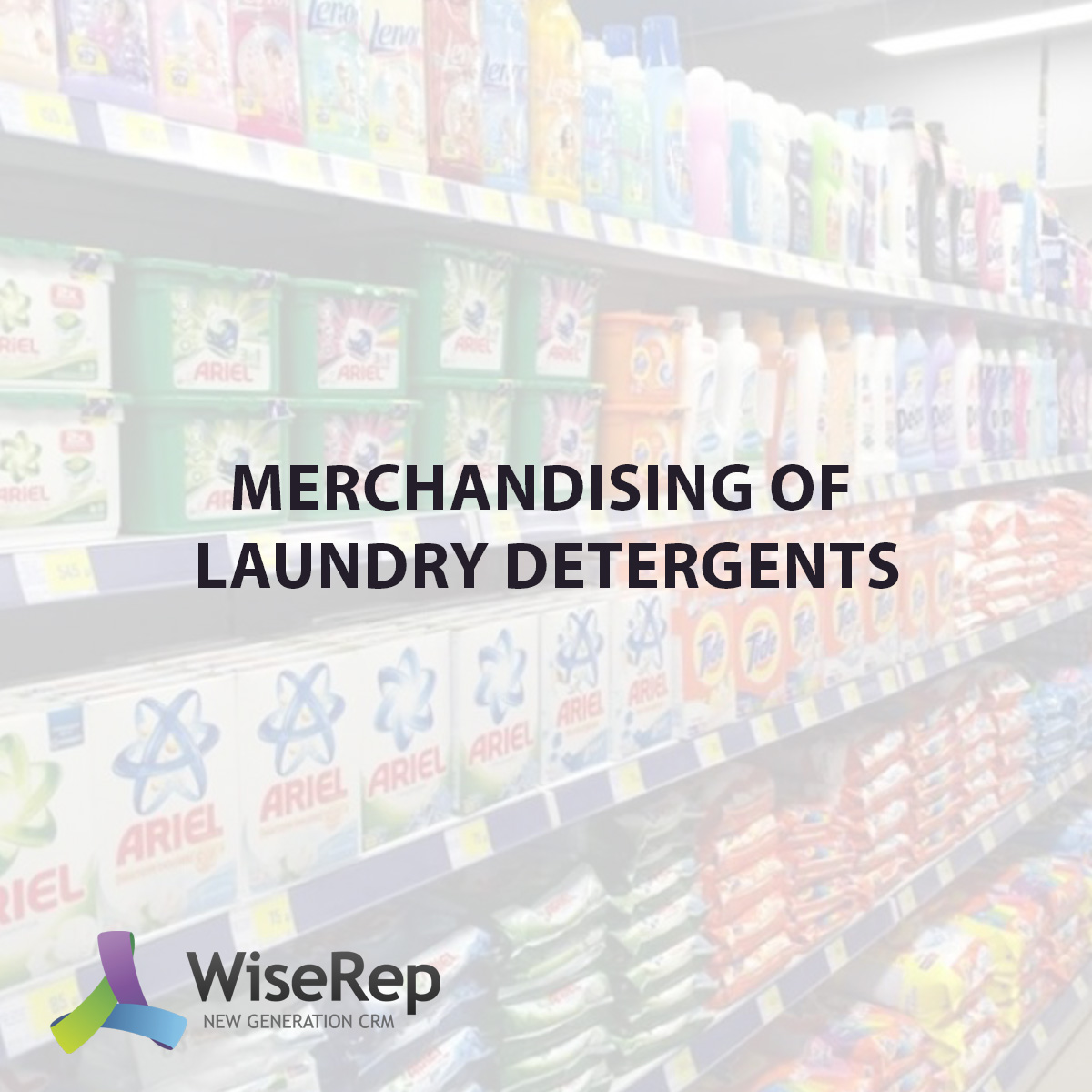 Merchandising of Laundry Detergents