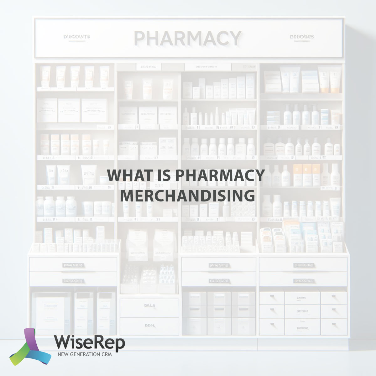 What is pharmacy merchandising?